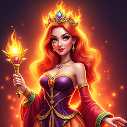 Queen Of Inferno Spinsup slots